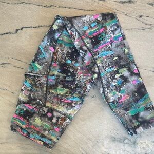 Lululemon Colorful Abstract Leggings